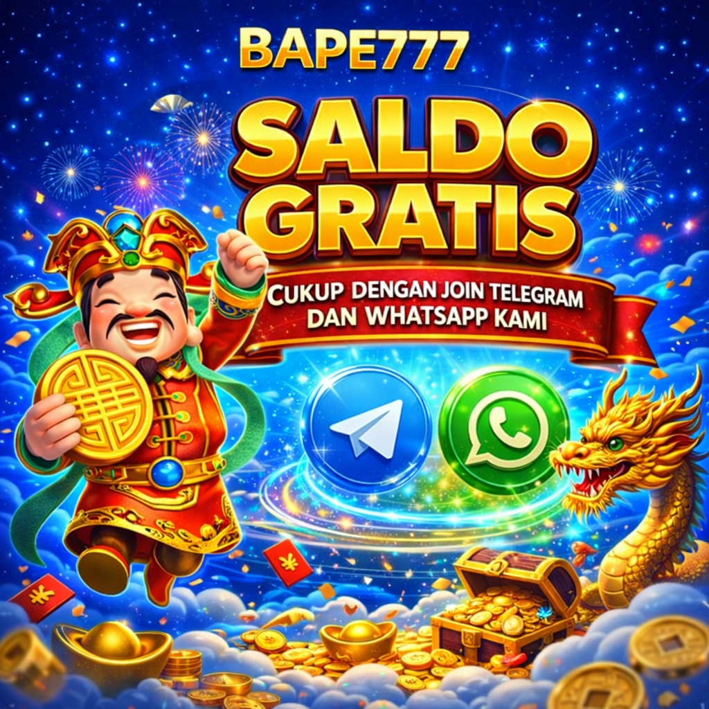 BAPE777 : Pilihan Link Bandar Situs Toto 4d & Slot4d Server Hoki Paling Gacor Mantap